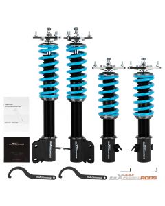 Compatible for Subaru Impreza WRX GDA GDB 24 Way Full Adjustable Coilover Struts Assembly lowering kit