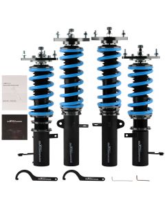 Coilover Spring Shock Compatible ForToyota compatible for Corolla E90 1988-1999 24 ways damping adjustable Maxpeedingrods Coilover lowering kit