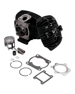 Compatible for Yamaha Blaster 200 Cylinder Head Piston Gasket Top End Rebuild Kit 1988-2006