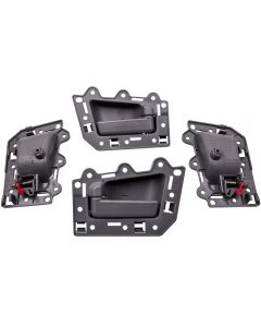 Compatible for Jeep Grand Cherokee 2005-2011 4PCS Front Rear LH RH Inside Door Handle