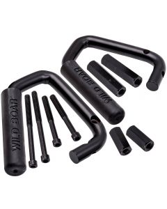Compatible for Jeep Wrangler JK Limited and Unlimited Pair Roll Grab Grip Handle Bars