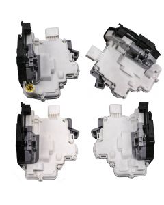 4 Front Rear Door Lock Actuator Latch compatible for Audi A4 Q5 Q3 Q7 8K0839015 8K0 839 016