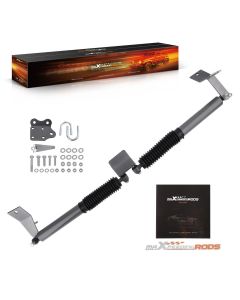 Dual Steering Stabilizer compatible for Dodge Ram 2500 3500 4WD 2003-2013 Fit 2"+ Lift