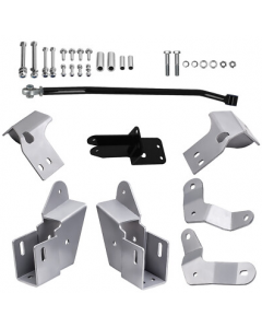 Front Track Bar compatible for Jeep Cherokee XJ 84-01 4-6.5 inch Lift w/ Drop Bracket Set
