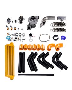 Universal Turbo Kit 10pc,T3 T4,T04E,T3/T4,350hp For 1.5L-3.0L engine