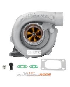Aftermarket Turbo Street Type Billet Compressor Wheel Turbocharger 0.57 A/R 0.5 A/R For 1.5L-2.5L engine Oil Cooled