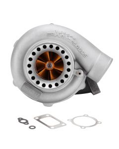Street Turbocharger Anti Surge for GT3582 Turbo for GT35 T3 Flange Water Cooled Billet Compressor Wheel Turbocharger