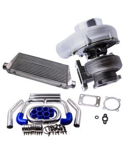 Universal GT3582 Intercooler Turbo Piping Pipe KitT3 AR.70/63 Anti-Surge