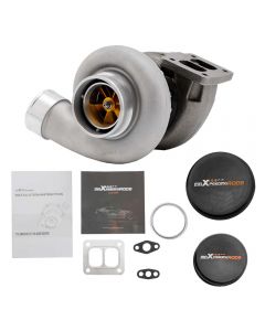 GT45 Turbo charger V-Band 600+BHP T4 V-band Flange 1.05 A/R .66 twin scroll billet compressor wheel turbocharger