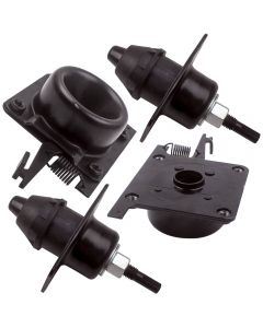 Compatible for Volvo White VN VNL Hood Release Set Upper Lower Latches 