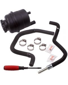 Power Steering Reservoir and Hose Kit compatible for BMW 5 7 compatible for BMW E38 E39 M52 M54 32416851217
