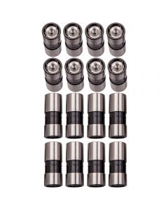 Compatible for GM SBC BBC compatible for Chevy 283 305 327 350 454 Hydraulic Flat Tappet Lifters 16pcs