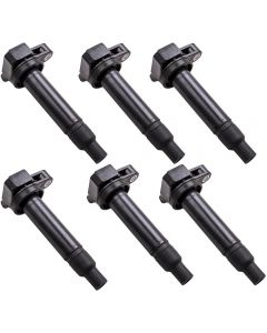 6x Complete Set Pack compatible for Toyota Land Cruiser 100 4.7 Pencil Ignition Coil Packs