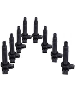 8x Complete Set Pack compatible for Toyota Land Cruiser 100 4.7 Pencil Ignition Coil Packs