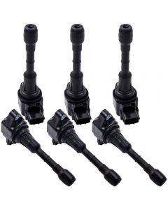 Pack of 6 Ignition Coil Pack compatible for Nissan Quest 3.5L V6 2011-2015
