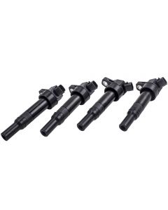 Set of 4 Ignition Coils compatible for Hyundai Elantra TUCSON compatible for KIA FORTE SOUL UF651