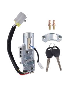 Ignition Lock Cylinder Switch with 2 Keys compatible for Nissan Xterra 00-04 Frontier 99-01