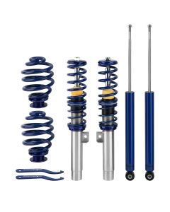 Compatible for BMW E46 320 323 325 328 330 335 Cabrio Shock Absorbers Blue Coilover Kit lowering kit
