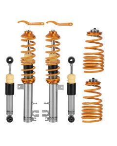 Maxpeedingrods Adjustable Coilovers Lowering Coils compatible for FIAT 500 2008-2019