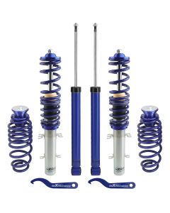 Adjustable Coilovers Absorber Springs Compatible for VW NEW BEETLE (9C1, 1C1) Compatible for FWD 1998-2010 lowering kit