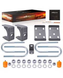 Rear Suspension 6 Inch Drop Kit compatible for Ford F150 1997-2004 Axle Flip Relocation Kit
