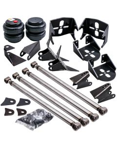 Weld-On Triangulated 4 Link Kit Brackets 2500 Bags Air Ride Suspension 2.75 axle