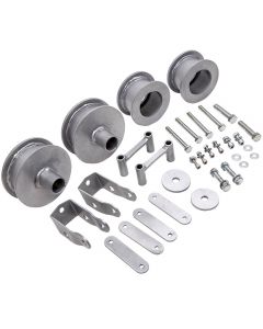 2 inch Level Lift Kit compatible for Jeep Wrangler JK X Sport Utility 2-Door 2008