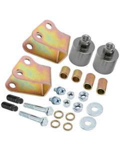 Front Rear 2 inch Lift Kit Compatible for 2016 compatible for Polaris 570-4 Ranger Crew Full-Size EPS (Strut Model)