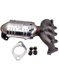 Exhaust Manifold and Headers w/ Catalytic Converter compatible for Kia Rio Rio5 1.6L 06-11