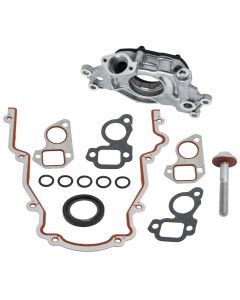 High Oil Pump +Gaskets+Balancer Bolt compatible for Buick Compatible for GMC Compatible for Chevrolet 5.3L 6.0L