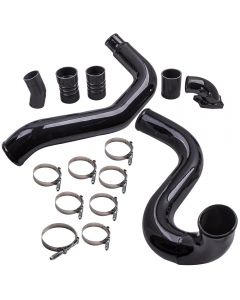 Intercooler Pipe Kit+Intake Elbow compatible for Ford F250 2003-2007 6.0L Turbo Diesel
