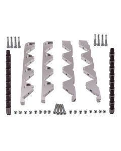 Compatible for Chevy big-block 454 Rocker Stud Girdle Kit Sliver W/ 7/16