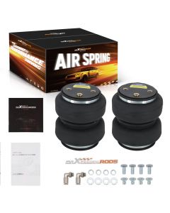 2pcs Rear L/R 2500 lb Heavy Duty Air Suspension Spring Bag compatible for Ford Super Duty