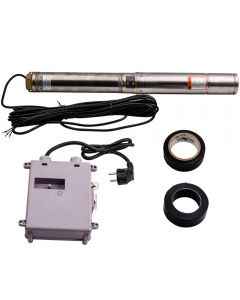 20m Length Well Submersible pump-10,800 L/-1,100W-Stainless Steel 230 V/50 Hz