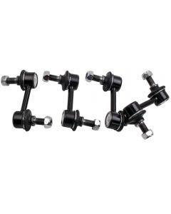 Set Of 4 Sway Bar End Link compatible for Chevrolet Corvette C5 C6 1997 1998 1999-2013