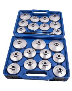 Oil Filter Wrench Socket Removal Remover Cup Cap Tool Set compatible for Ford Compatible for Audi