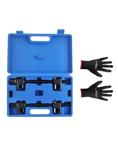 2pc Coil Spring Compressor Fit MacPherson Struts Shock Absorber Car Garage Tool