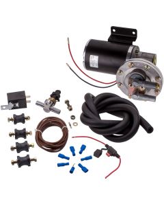 Electric Vacuum Pump Kit for Brake Booster 12 Volt 18