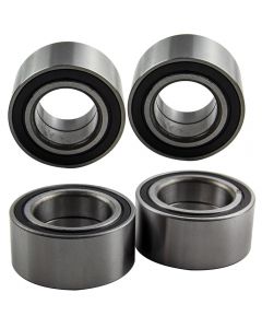 Front Rear Wheel Bearings Kit compatible for Polaris RZR 4 800 S 800 2010-2014 UTV 2012