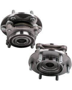 Front Wheel Hub Bearing Assembly compatible for TOYOTA TACOMA (4WD 4X4) 2005-2013 (PAIR)