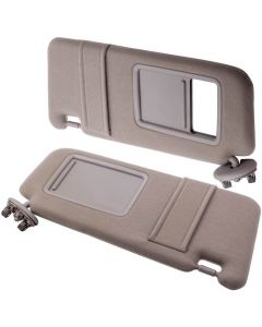 Compatible for Toyota Camry W/o Vanity Light Sunshade 2007-2011 Sun Visor Left and Right PAIR 
