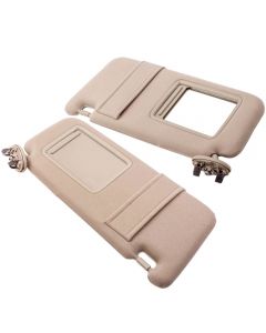 Compatible for Toyota Camry W/o Vanity Light Sunshade Sun Visor Left and Right PAIR 2007-2011